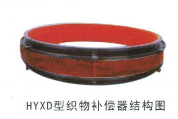 HYXD型织物补偿器结构图