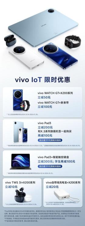 四大蓝科技满血集结，“一超多能”旗舰vivo X200系列发布