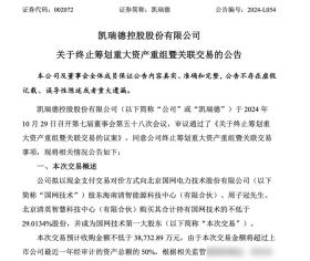 上万股民懵了！股价一字跌停 这家公司突发公告：重大资产重组终止